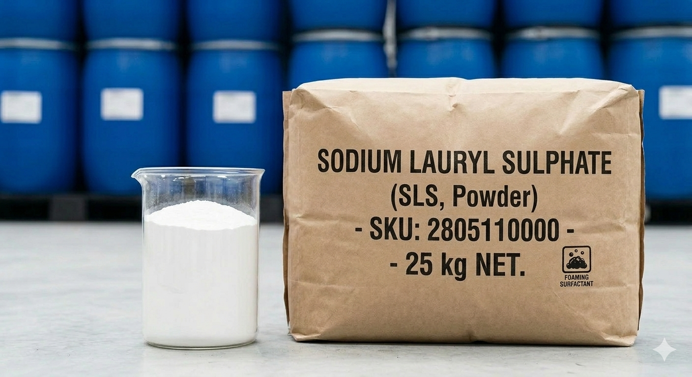 Sodium Lauryl Sulphate (SLS)